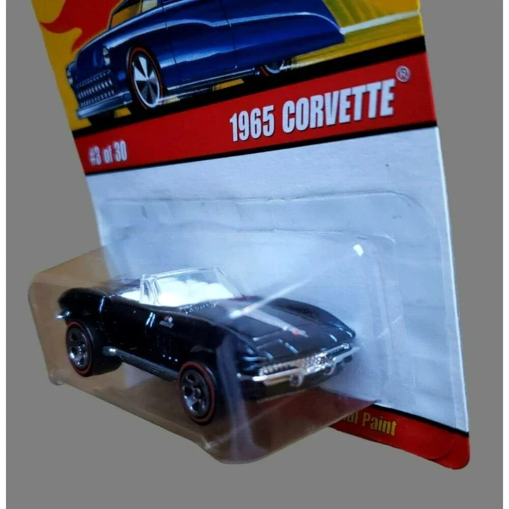 2006 Hot Wheels 1965 CORVETTE Spectraflame Dark Blue CLASSICS SERIES 2 REDLINE